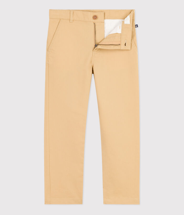 Pantaloni chino bambino beige FACILE