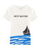 T-shirt a maniche corte bianco MARSHMALLOW