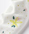 Coroncina bebè femmina a costine bianco MARSHMALLOW