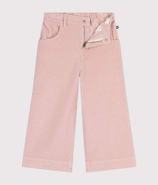 Pantaloni in velluto bambina rosa SALINE