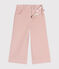 Pantaloni in velluto bambina rosa SALINE