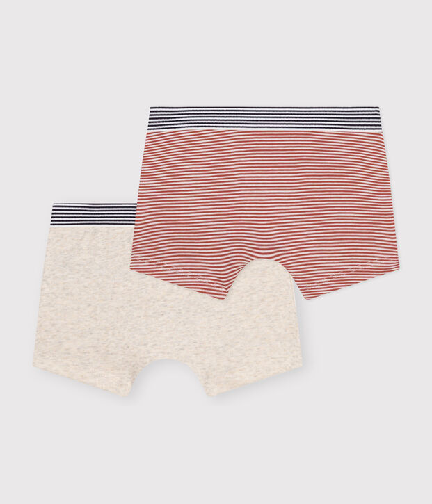 Set di 2 boxer in cotone bambino multicolore