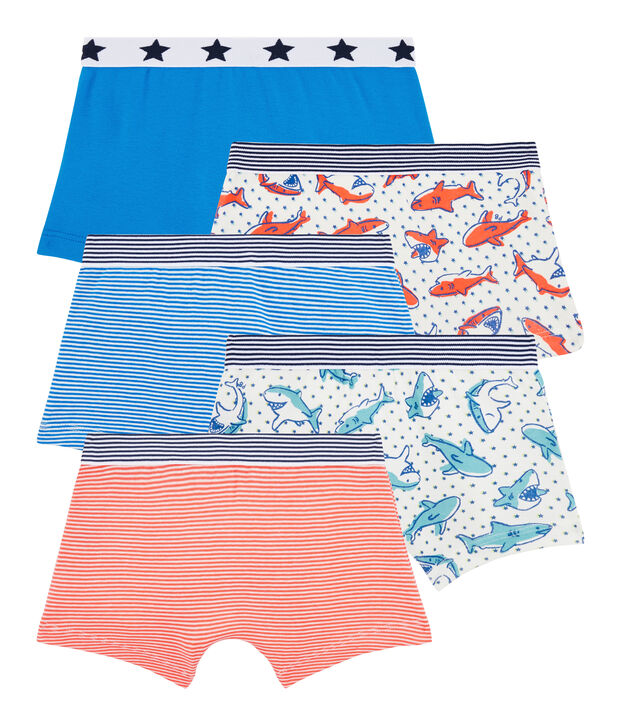 Confezione da 5 boxer bambino multicolore