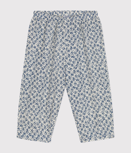 Pantaloni bebè in garza di cotone fantasia AVALANCHE/ INCOGNITO