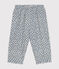 Pantaloni bebè in garza di cotone fantasia AVALANCHE/ INCOGNITO