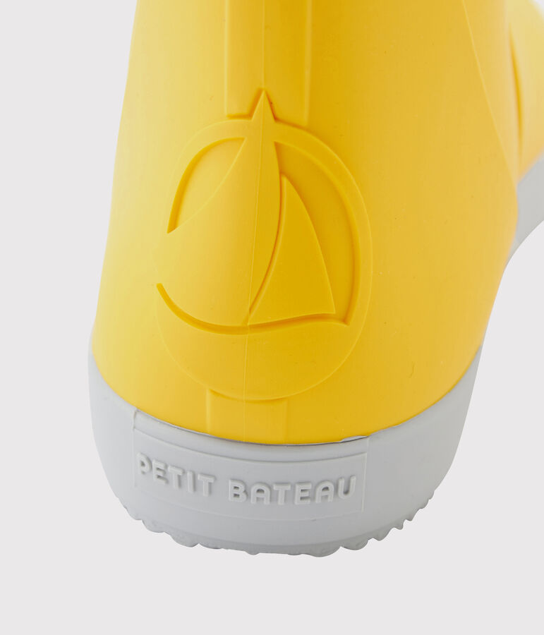 Stivali da pioggia giallo