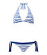 Costume da bagno 2 pezzi donna a righe