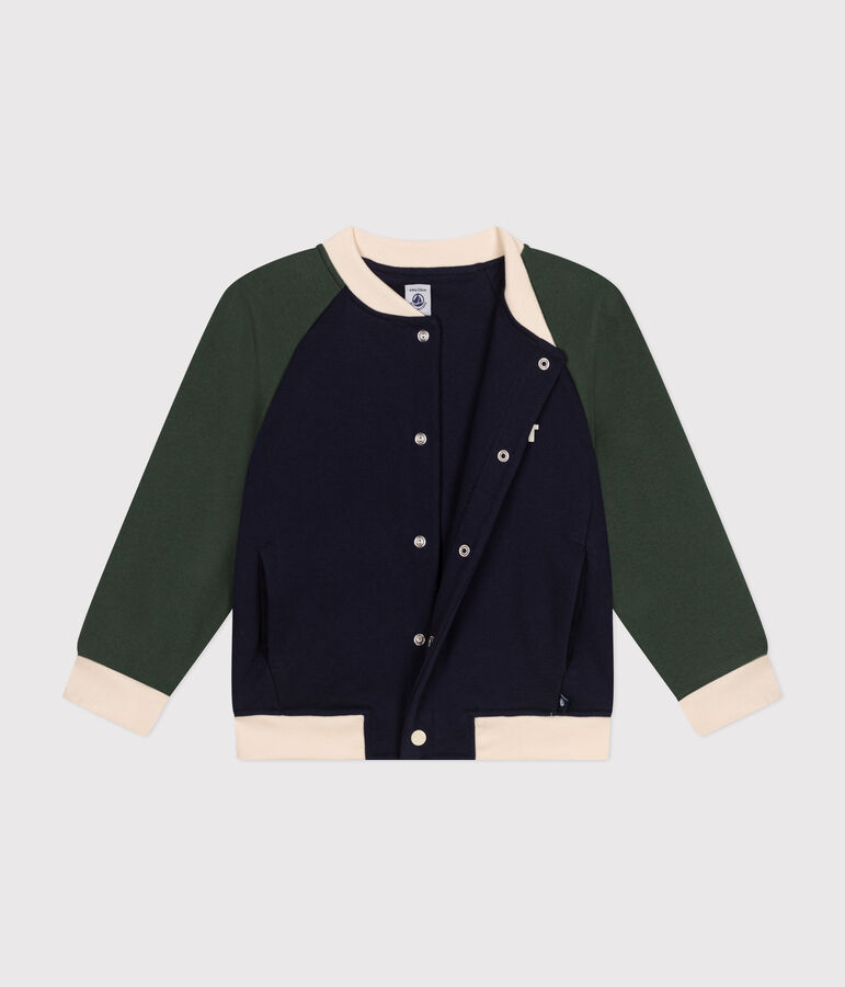 Teddy in molleton bambino blu/multicolore