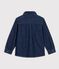 Camicia di denim tinta unita bambino blu