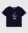 T-shirt a maniche corte con stampa bambino SOIR