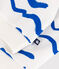 Felpa in cotone con squalo stampato neonato blu MARSHMALLOW/ PORCELANA