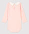 Body in cotone bebè. rosa MINOIS/bianco MARSHMALLOW