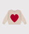 Maglione in misto lana e cotone bambina  AVALANCHE/ CORRIDA