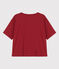T-SHIRT TAGLIO BOXY in cotone donna STOP