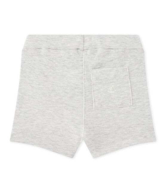 Shorts per bebè maschio grigio BELUGA CHINE