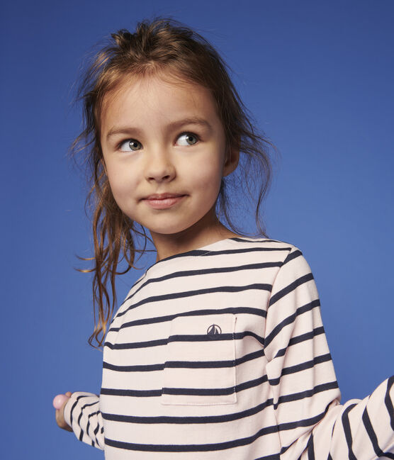 T-shirt in cotone bambina - bambino rosa MINOIS
