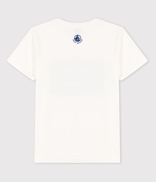 T-shirt in cotone tinta unita bianco