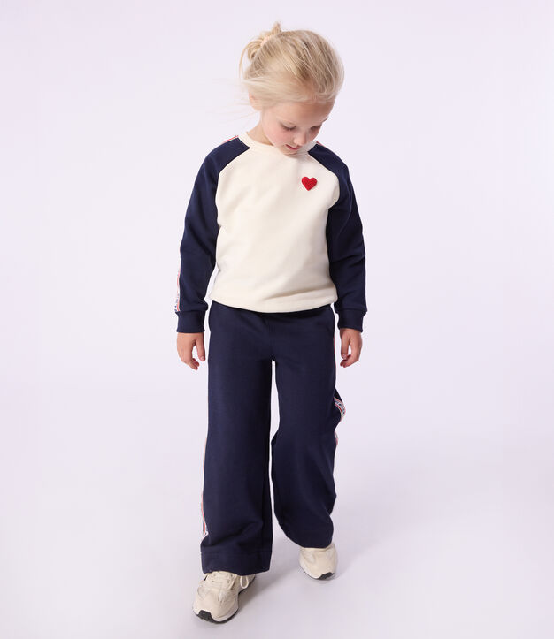 Felpa in cotone bambino MILK