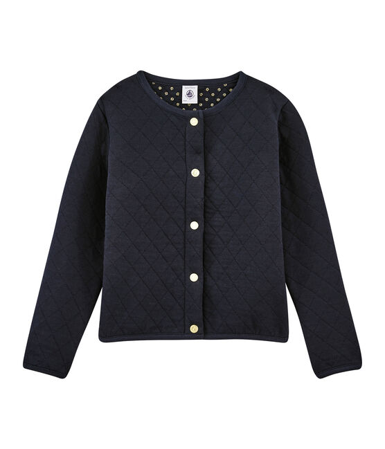Cardigan bambina blu SMOKING