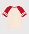 T-shirt bambino in jersey stampato rosso AVALANCHE/ AURORA