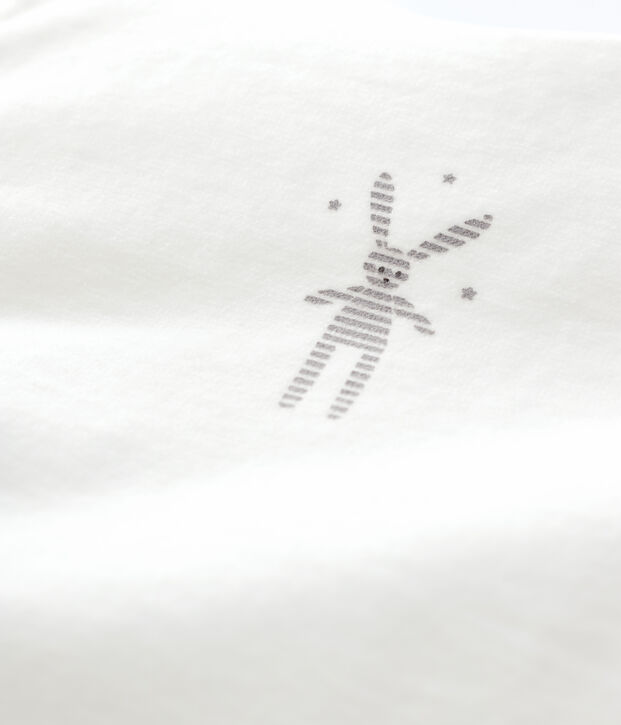 Sacco nanna beb&egrave; in ciniglia bianco