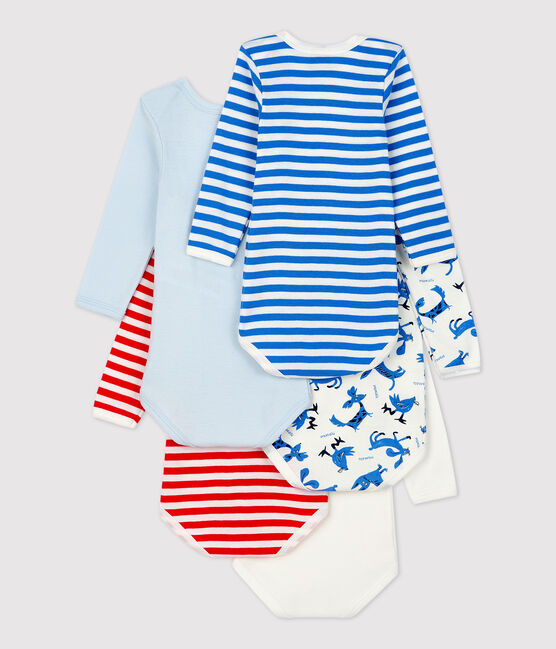 Confezione da 5 body a maniche lunghe in cotone variante 1
