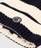 Cuffietta in maglia con fodera in pile a righe bambino blu SMOKING/ AVALANCHE