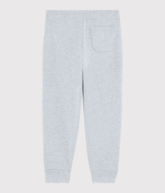 Pantaloni joggers in felpa bambino grigio POUSSIERE CHINE