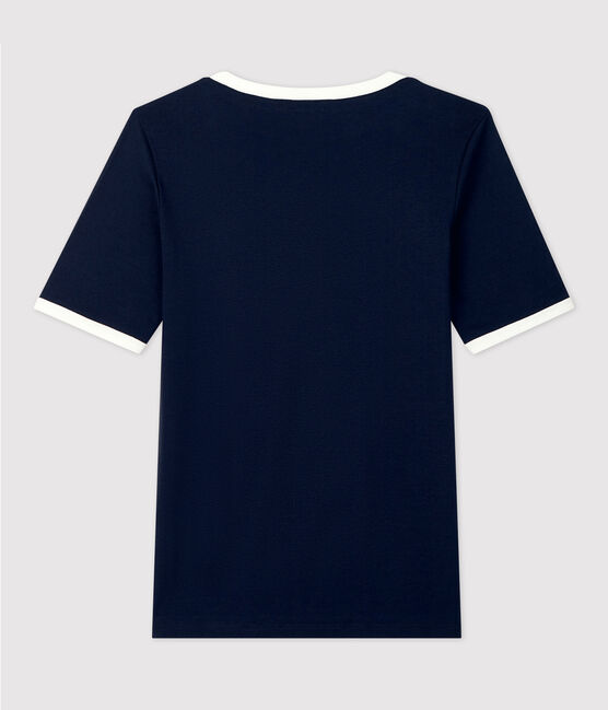 T-shirt cotone Donna blu SMOKING