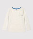 T-shirt bambina a maniche lunghe in cotone
