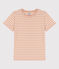 T-shirt LE DROIT girocollo in cotone Donna VINTAGE/ AVALANCHE
