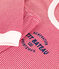 Pigiama millerighe in cotone bambina/bambino rosso CORRIDA/bianco MARSHMALLOW