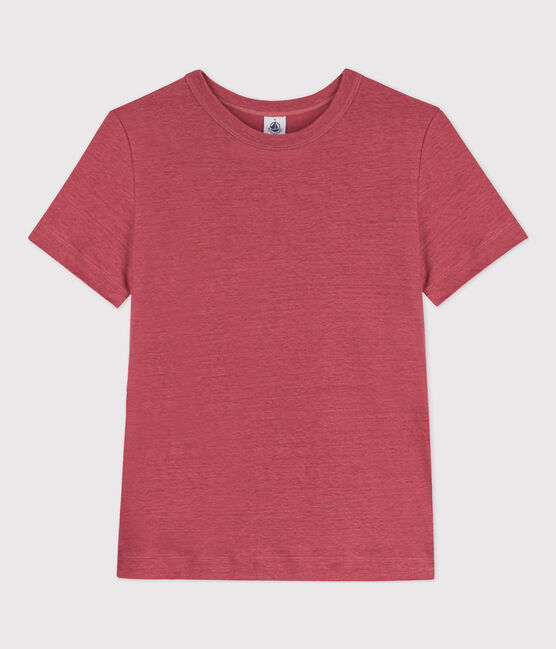 T-shirt L'ICONIQUE in lino Donna rosa PAPI