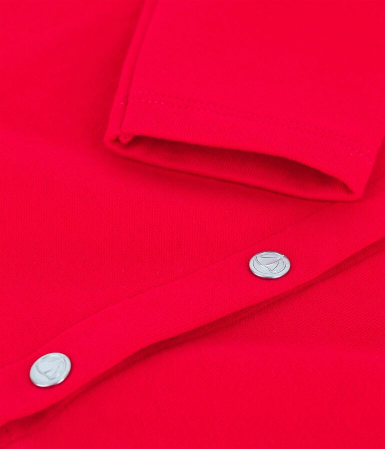 Cardigan in cotone bambina rosso PEPS