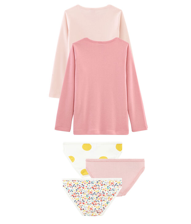 Lotto di capi intimi bambina multicolore