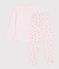 Pigiama in cotone con motivo a fiori bambina rosa BARELY/ MULTICO