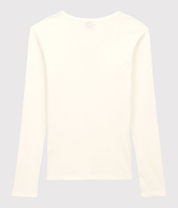 T-shirt cocotte L'ICONIQUE in cotone Donna bianco