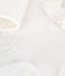 Abito in tubique e tulle neonato bianco MARSHMALLOW/grigio ARGENT