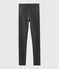 Leggings in jersey bambina grigio CAPECOD/giallo OR