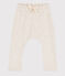 Pantaloni in jersey spesso per neonati beige MONTELIMAR CHINE