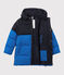 Piumino lungo bambina/bambino blu SMOKING/ RUISSEAU