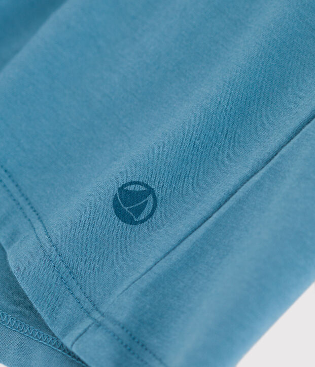 T-shirt LE DROIT scollo a V in cotone Donna blu