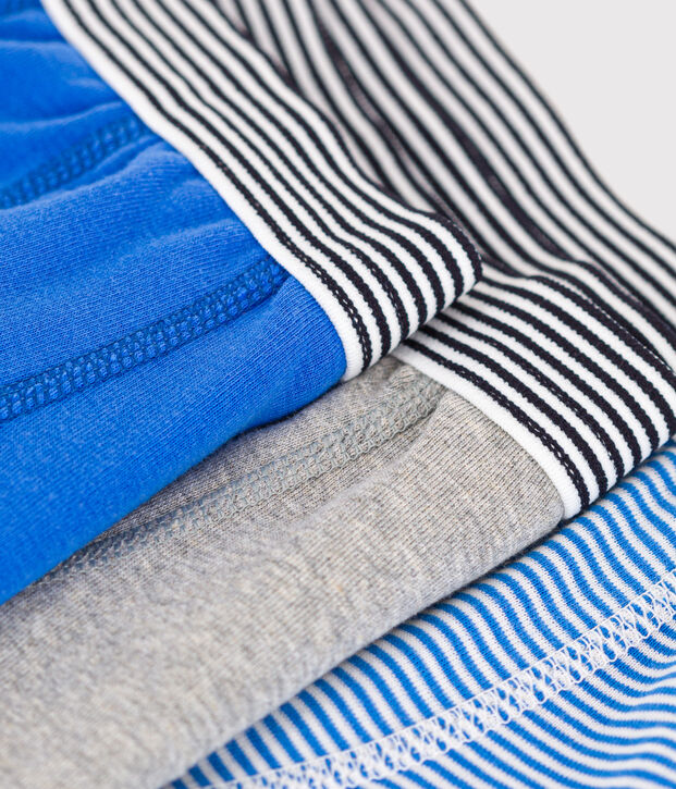 Confezione da 3 boxer in cotone bambino multicolore