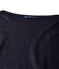 T-shirt donna a maniche lunghe in lino laccato blu SMOKING/blu BRILLANT