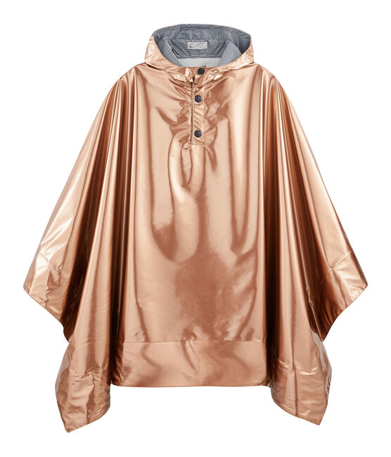 Mantellina da pioggia reversibile donna COPPER