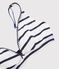 Reggiseno a righe Donna bianco MARSHMALLOW/blu SMOKING