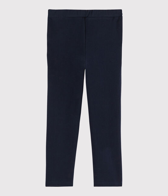 Pantalone joggers bambina blu SMOKING