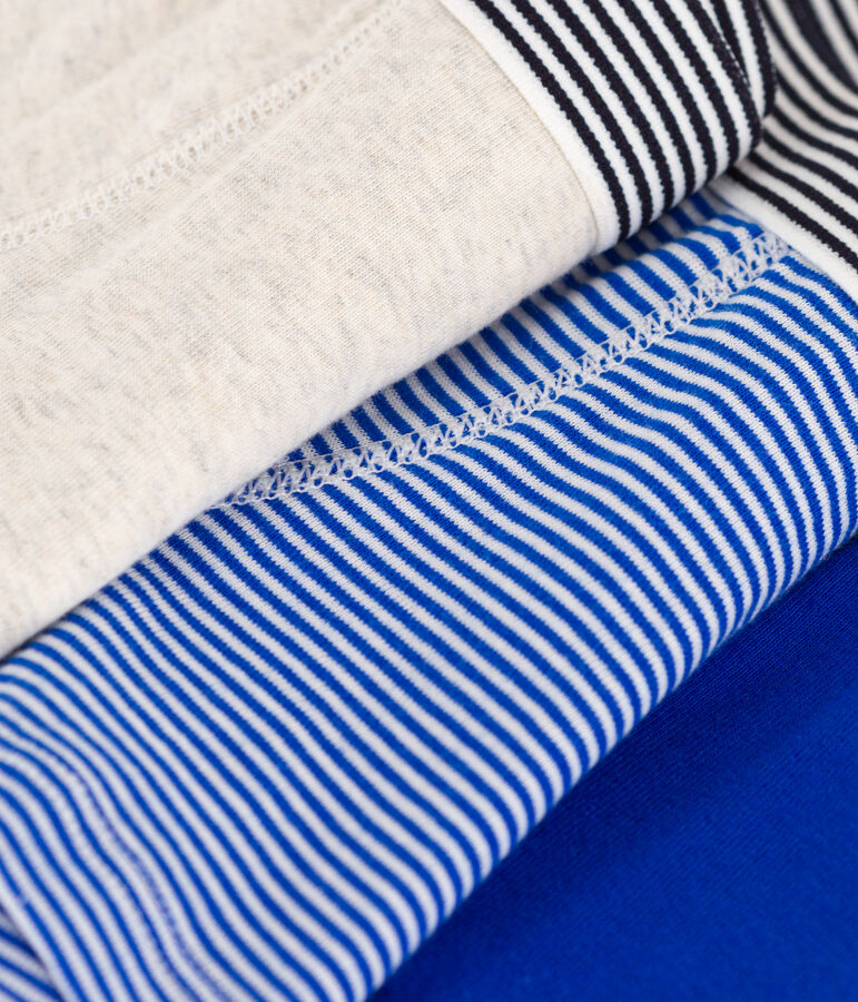 Confezione da 3 boxer Petit Bateau in cotone bambino multicolore