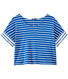 T-shirt donna oversize a righe
