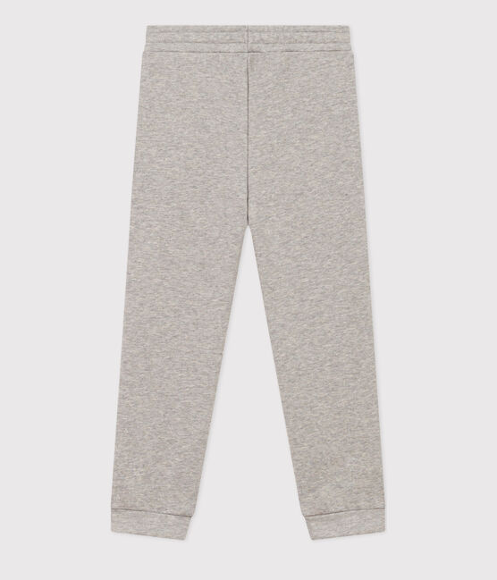 Pantaloni da jogging in molleton bambina grigio CHATON CHINE